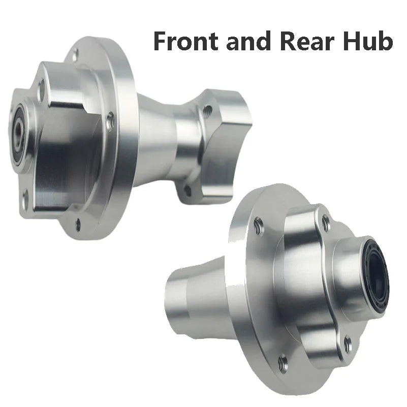 CNC front and rear hubs