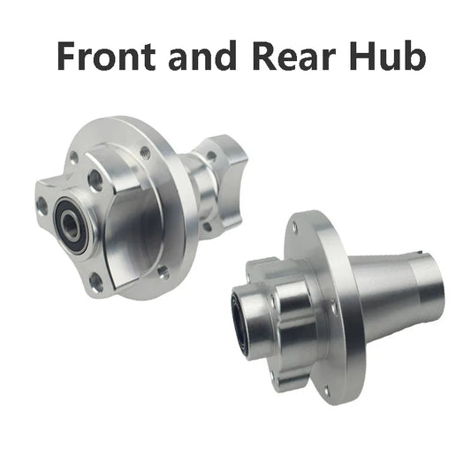 CNC front and rear hubs